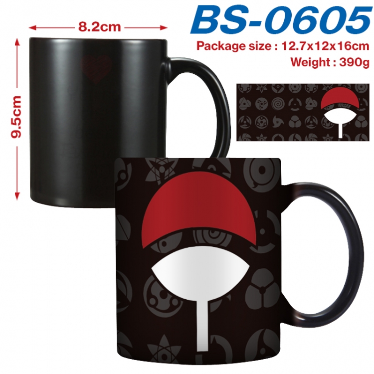 Naruto  Anime high-temperature color-changing printing ceramic mug 400ml BS-0605