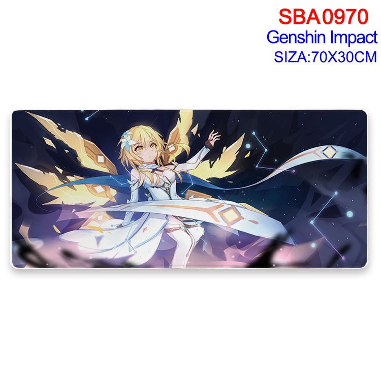 Genshin Impact Animation peripheral locking mouse pad 70X30cm SBA-970