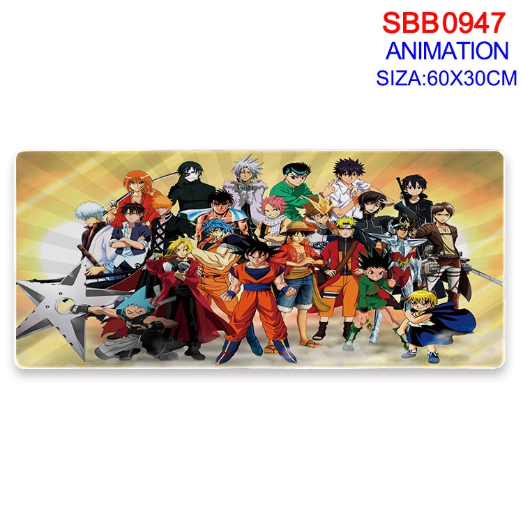 Animation peripheral locking mouse pad 60X30cm SBB-947
