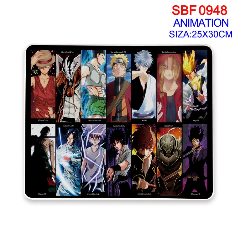 ANIMATION Anime peripheral edge lock mouse pad 25X30CM SBF-948