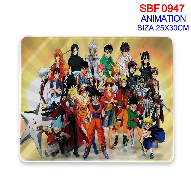 ANIMATION Anime peripheral edge lock mouse pad 25X30CM SBF-947