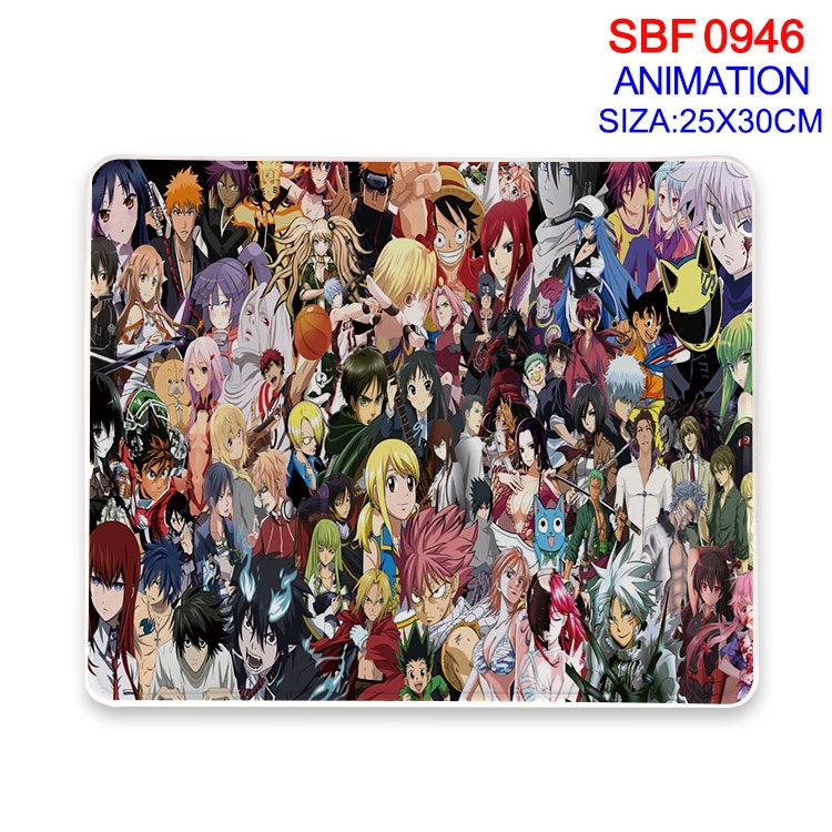 ANIMATION Anime peripheral edge lock mouse pad 25X30CM SBF-946