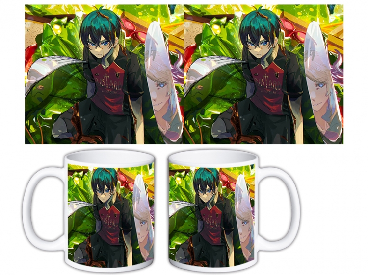 BLUE LOCK Anime color printing ceramic mug cup price for 5 pcs MKB-1608