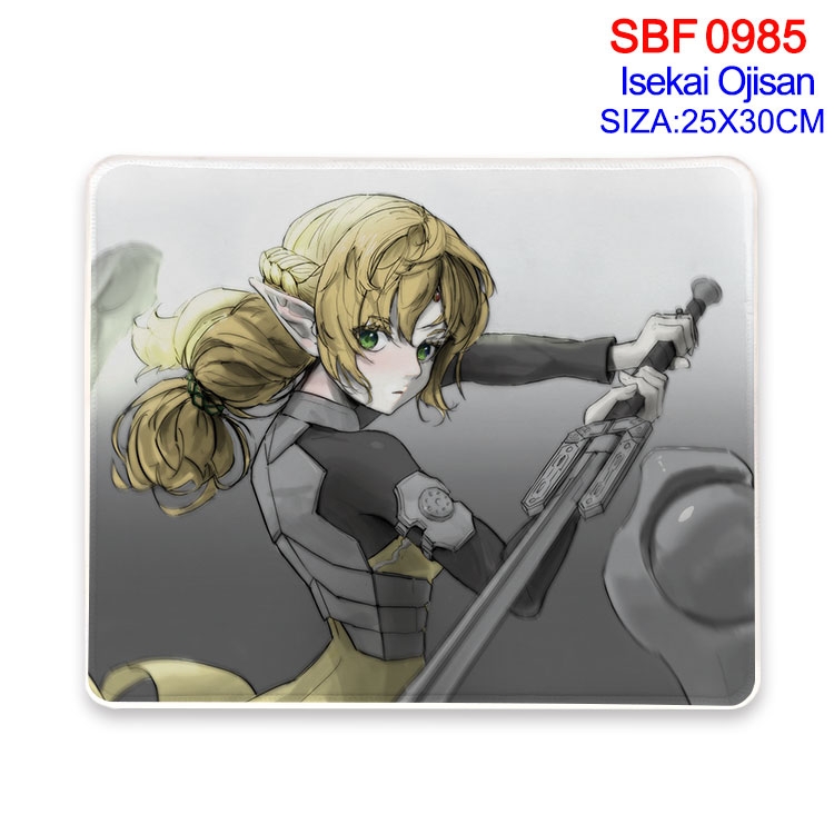 Uncle of the other world Anime peripheral edge lock mouse pad 25X30cm  SBF-985-2