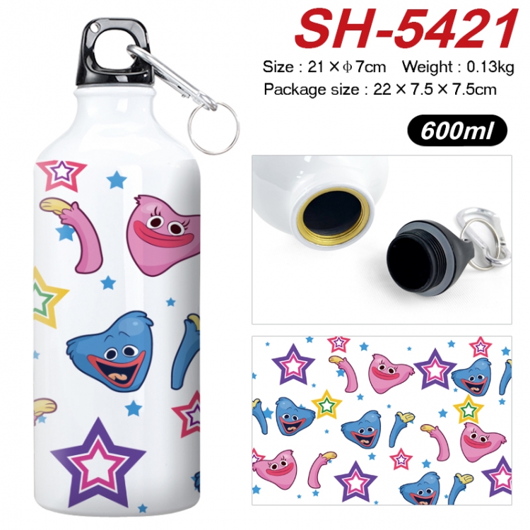 Poppy Playtime Anime print sports kettle aluminum kettle water cup 21x7cm SH-5421