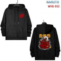 Naruto Cotton Hooded Patch Poc...
