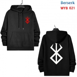 Berserk Cotton Hooded Patch Po...