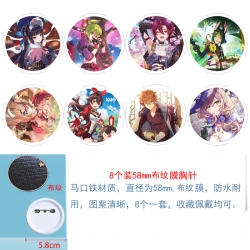 Genshin Impact Anime Round clo...