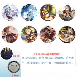 Genshin Impact Anime round Ast...