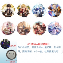 Genshin Impact Anime round Ast...