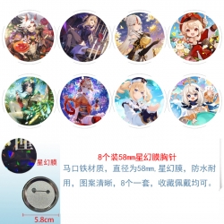 Genshin Impact Anime round Ast...