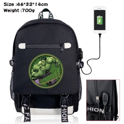Superhero USB backpack cartoon...