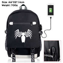 Superhero USB backpack cartoon...