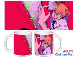 Chainsaw man Anime color print...