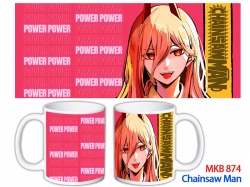 Chainsaw man Anime color print...