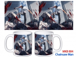 Chainsaw man Anime color print...