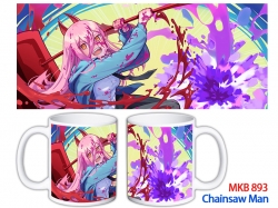Chainsaw man Anime color print...