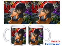 Chainsaw man Anime color print...