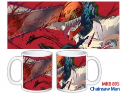 Chainsaw man Anime color print...