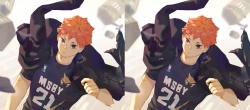 Haikyuu!! Anime color printing...