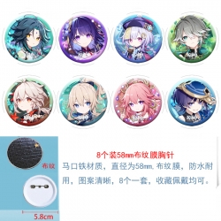 Genshin Impact Anime Round clo...