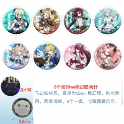 Genshin Impact Anime round Ast...