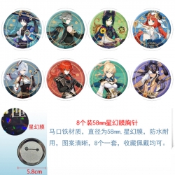 Genshin Impact Anime round Ast...