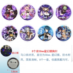 Genshin Impact Anime round Ast...