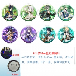 Genshin Impact Anime round Ast...