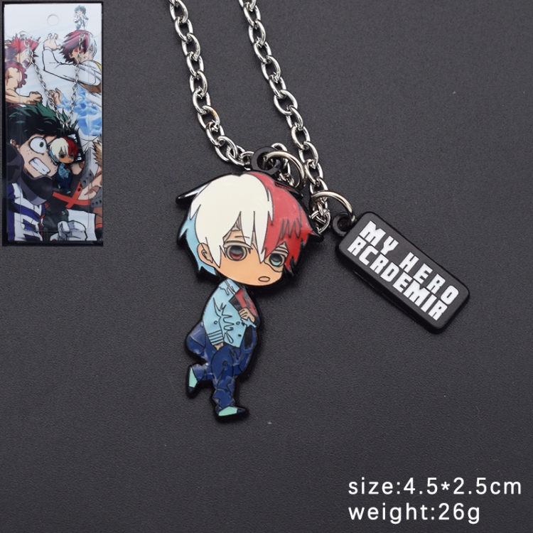 My Hero Academia Anime cartoon metal necklace pendant price for 5 pcs