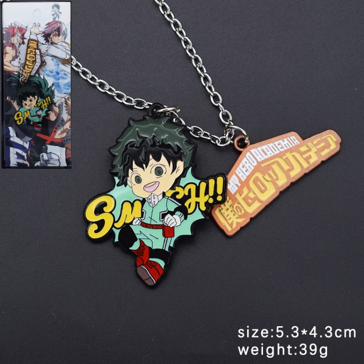 My Hero Academia Anime cartoon necklace pendant