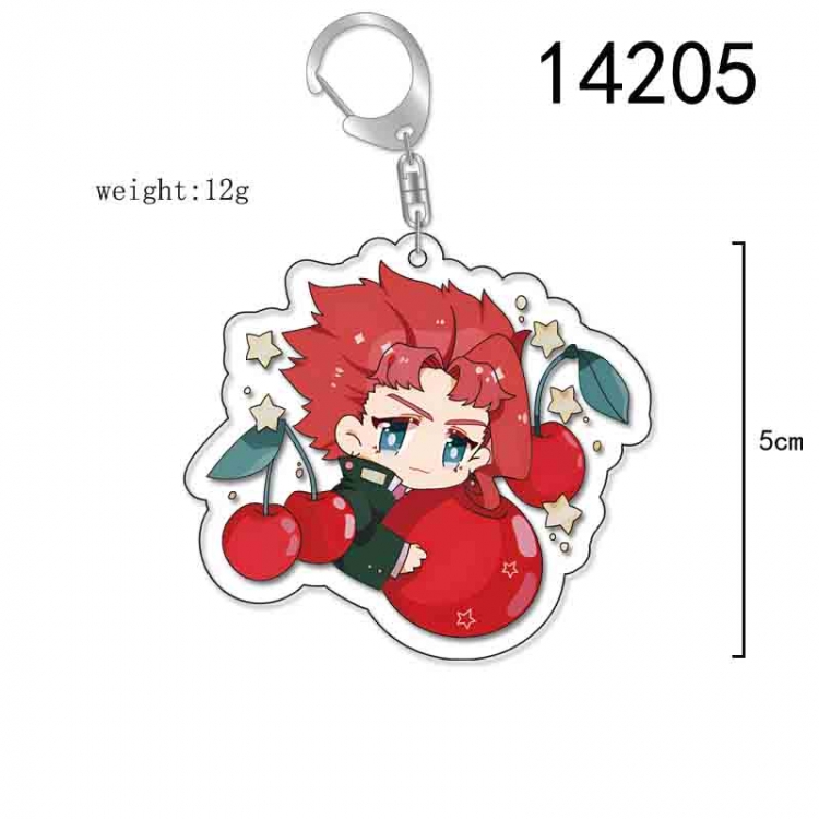 JoJos Bizarre Adventure Anime Acrylic Keychain Charm price for 5 pcs 14205