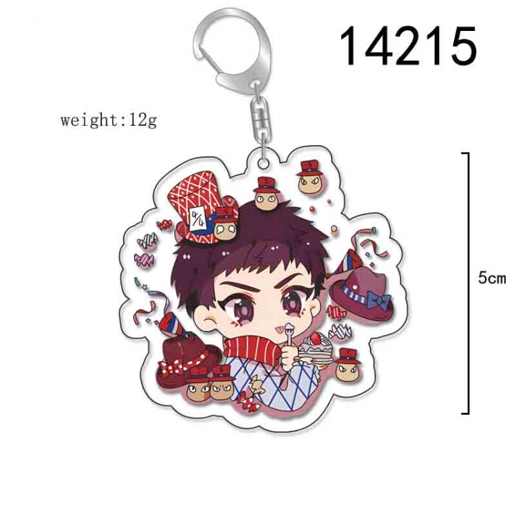 JoJos Bizarre Adventure Anime Acrylic Keychain Charm price for 5 pcs 14215