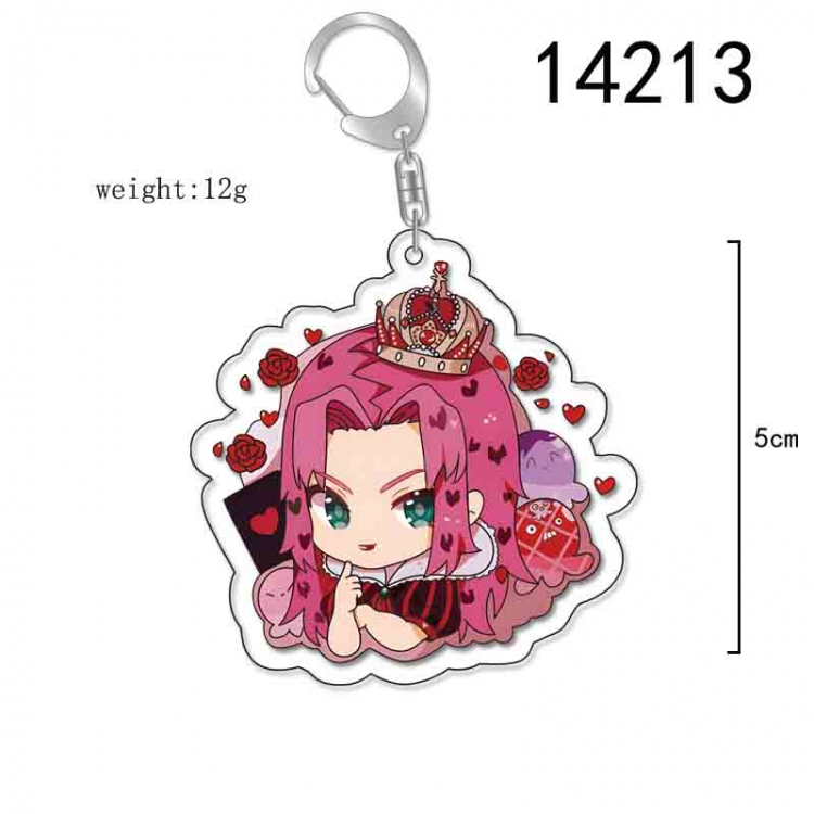 JoJos Bizarre Adventure Anime Acrylic Keychain Charm price for 5 pcs 14213