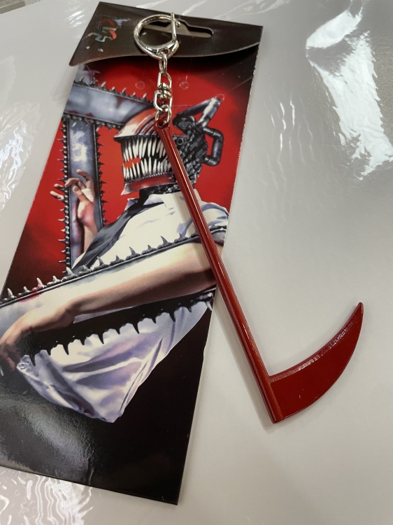 Chainsaw man  Anime peripheral metal keychain pendant price for 5 pcs