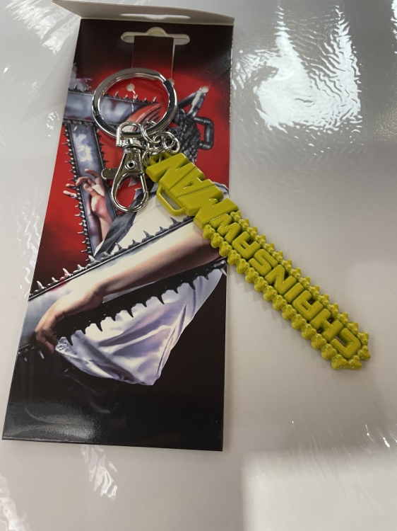 Chainsaw man  Anime peripheral metal keychain pendant price for 5 pcs