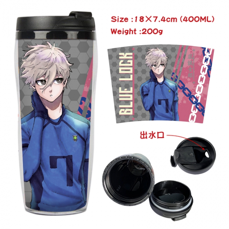 BLUE LOCK Anime Starbucks leak proof and insulated cup 18X7.4CM 400ML