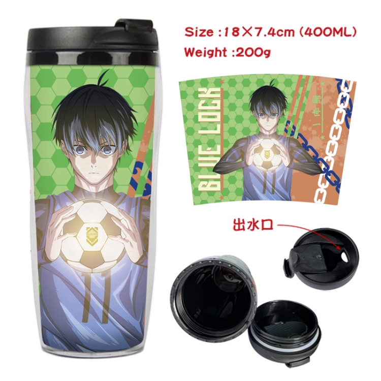 BLUE LOCK Anime Starbucks leak proof and insulated cup 18X7.4CM 400ML
