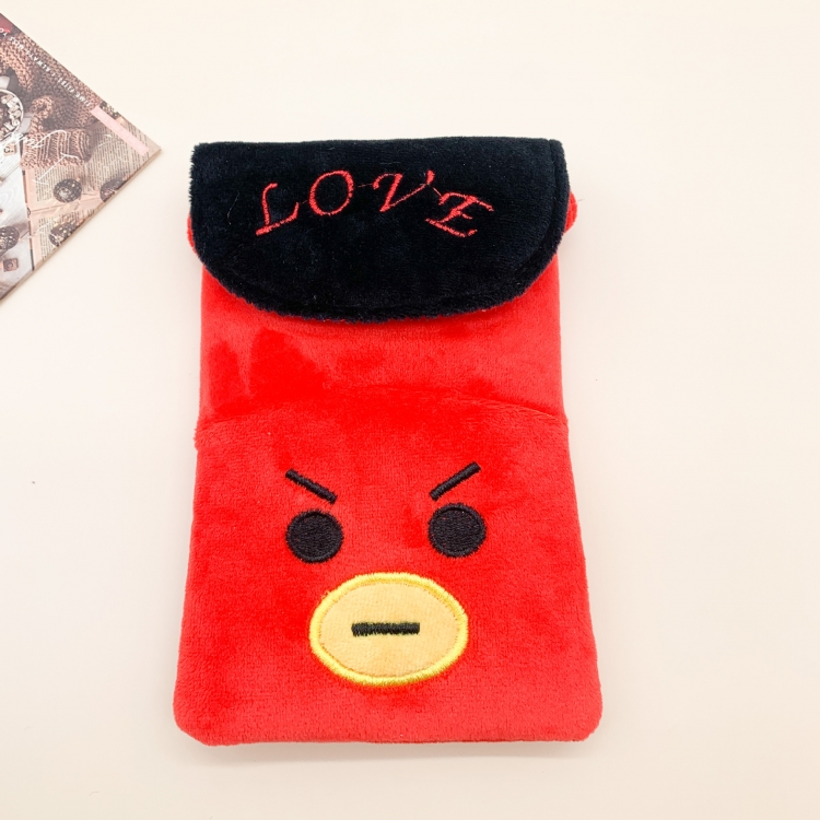 BTS Mobile phone bag, cloth bag, portable mobile phone bag crossbody key bag  price for  3 pcs