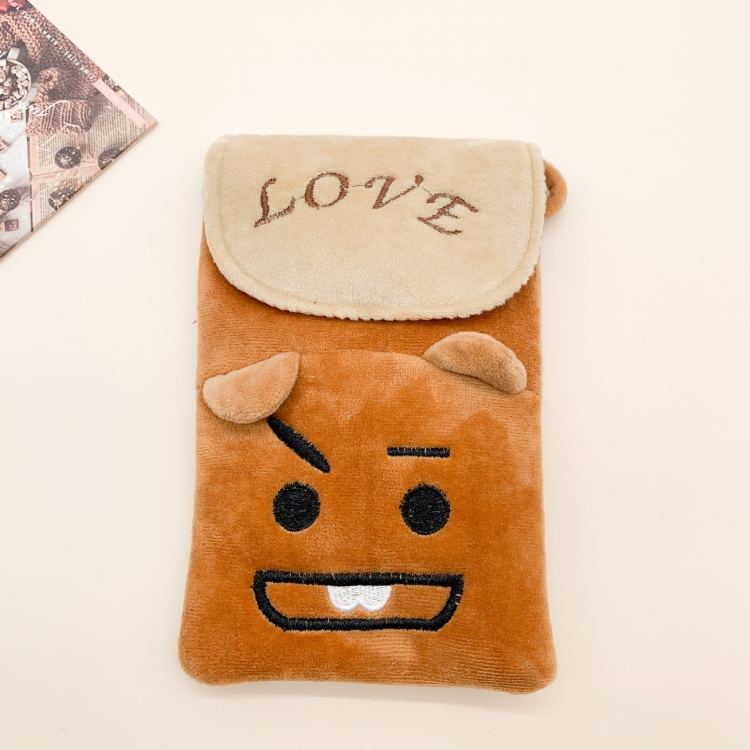 BTS Mobile phone bag, cloth bag, portable mobile phone bag crossbody key bag  price for  3 pcs