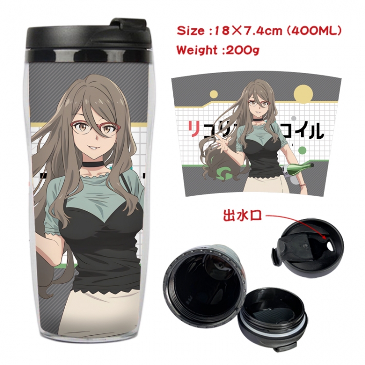 Lycoris Recoil  Anime Starbucks leak proof and insulated cup 18X7.4CM 400ML