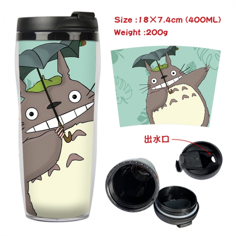 TOTORO Anime Starbucks leak proof and insulated cup 18X7.4CM 400ML