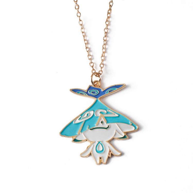 Genshin Impact Naro Elf Metal Keychain Pendant OPP packaging price for 5 pcs A372