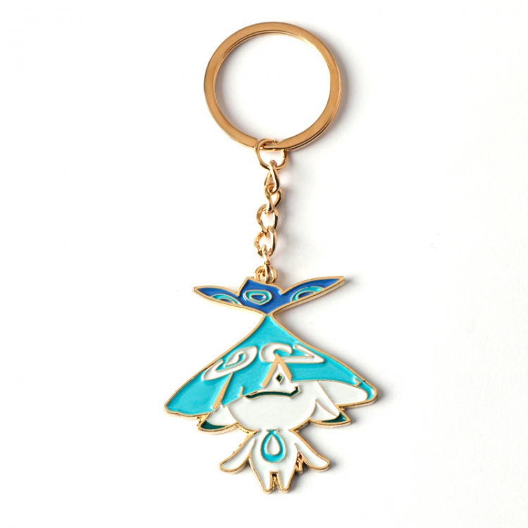 Genshin Impact Naro Elf Metal Keychain Pendant OPP packaging price for 5 pcs  G533