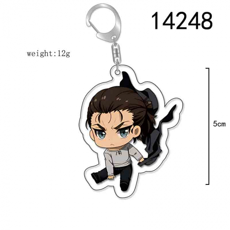 Shingeki no Kyojin  Anime Acrylic Keychain Charm price for 5 pcs 14248