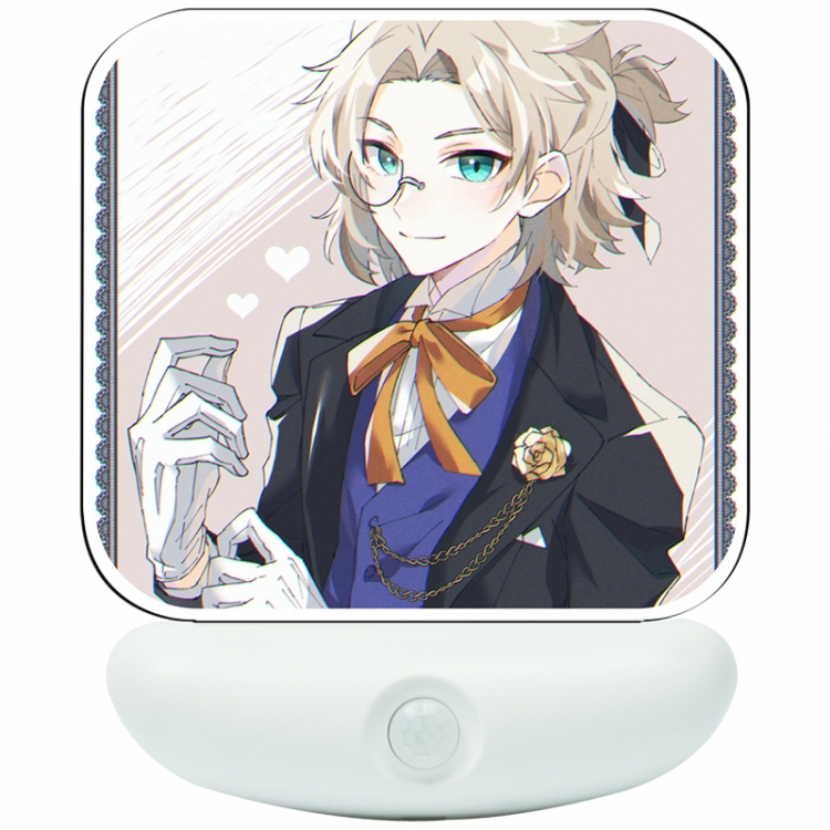 Genshin Impact Cartoon charging induction night light box package 12X8cm