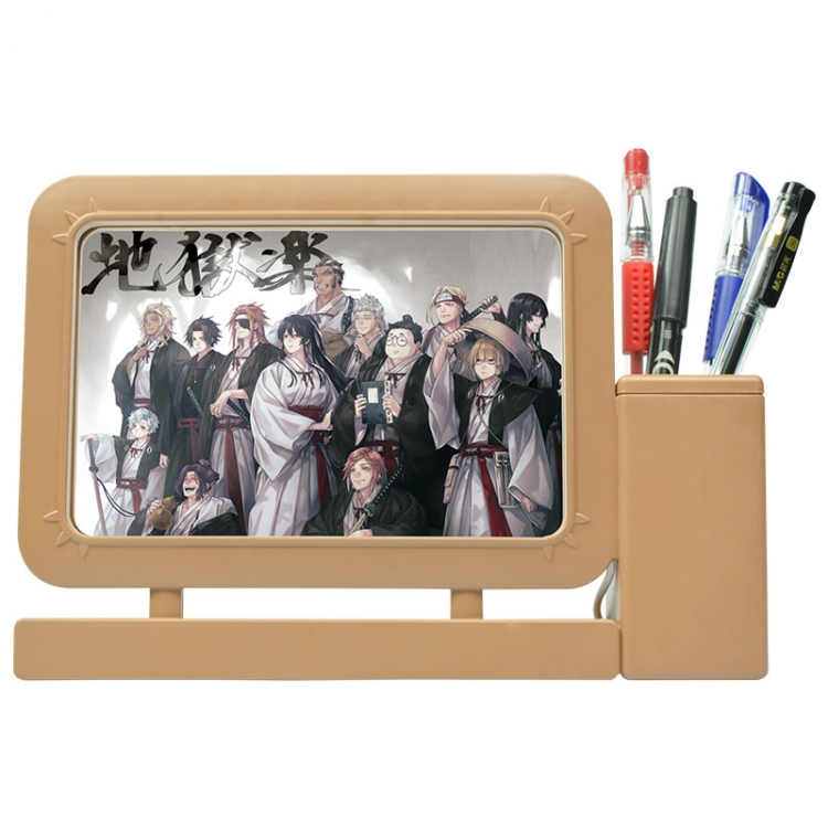 jigokuraku Anime Acrylic Penholder Night Lamp 3mm Film