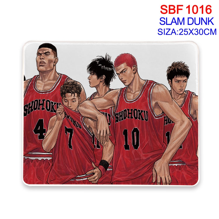 Slam Dunk Anime peripheral edge lock mouse pad 25X30cm SBF-1016-2
