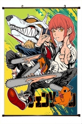 Chainsaw man Anime black Plast...