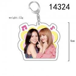 BLACK PINK Anime Acrylic Keych...